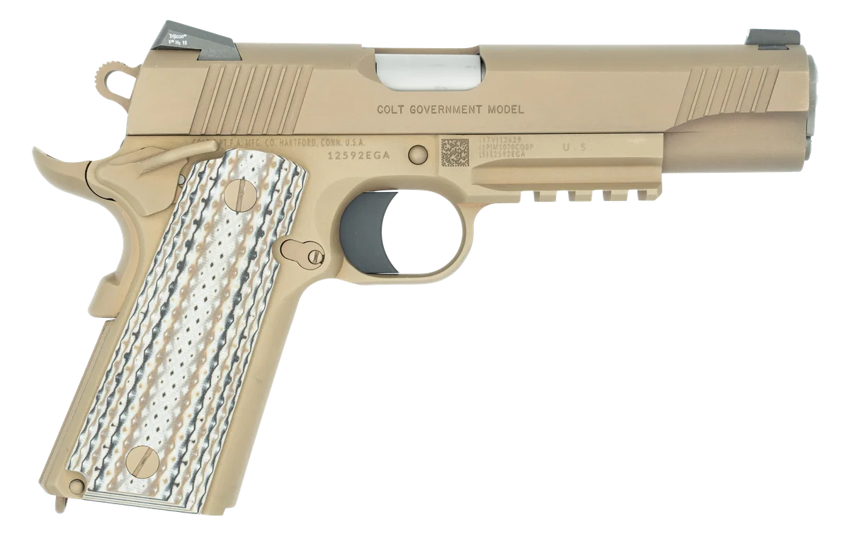Colt M45A1 Variation 14, right profile