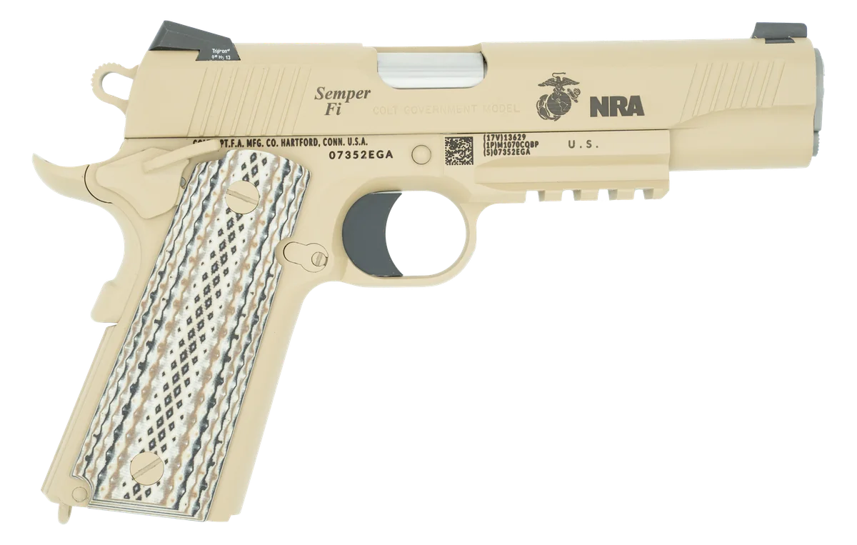 Colt M45A1 Variation 4a, right profile